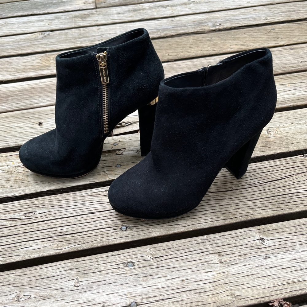 Michael Kors Leather Booties